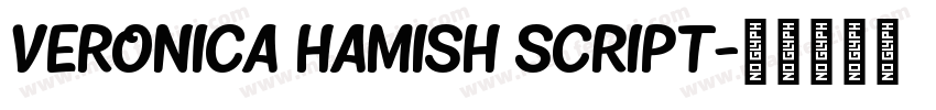 Veronica Hamish Script字体转换